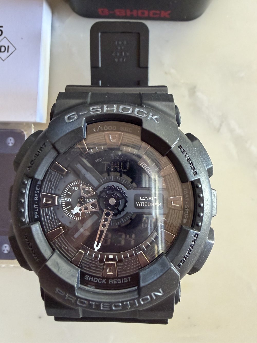 Casio G-Shock Black and Gray Sport Watch